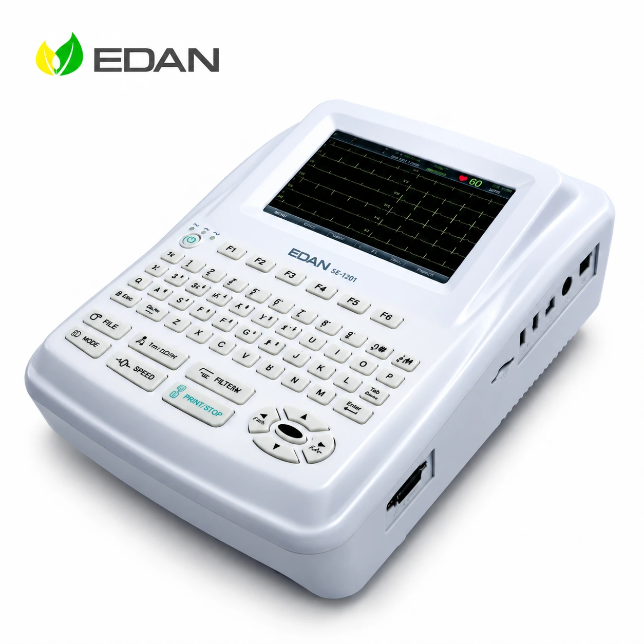 Электрокардиограф EDAN SE-1201 — внешний вид, вариант исполнения