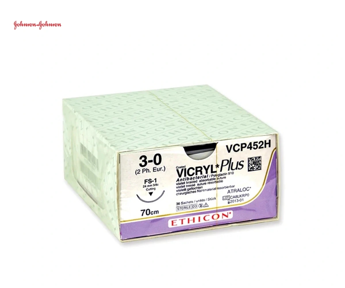 Викрил плюс (VICRYL PLUS) антибактериальный шовный материал