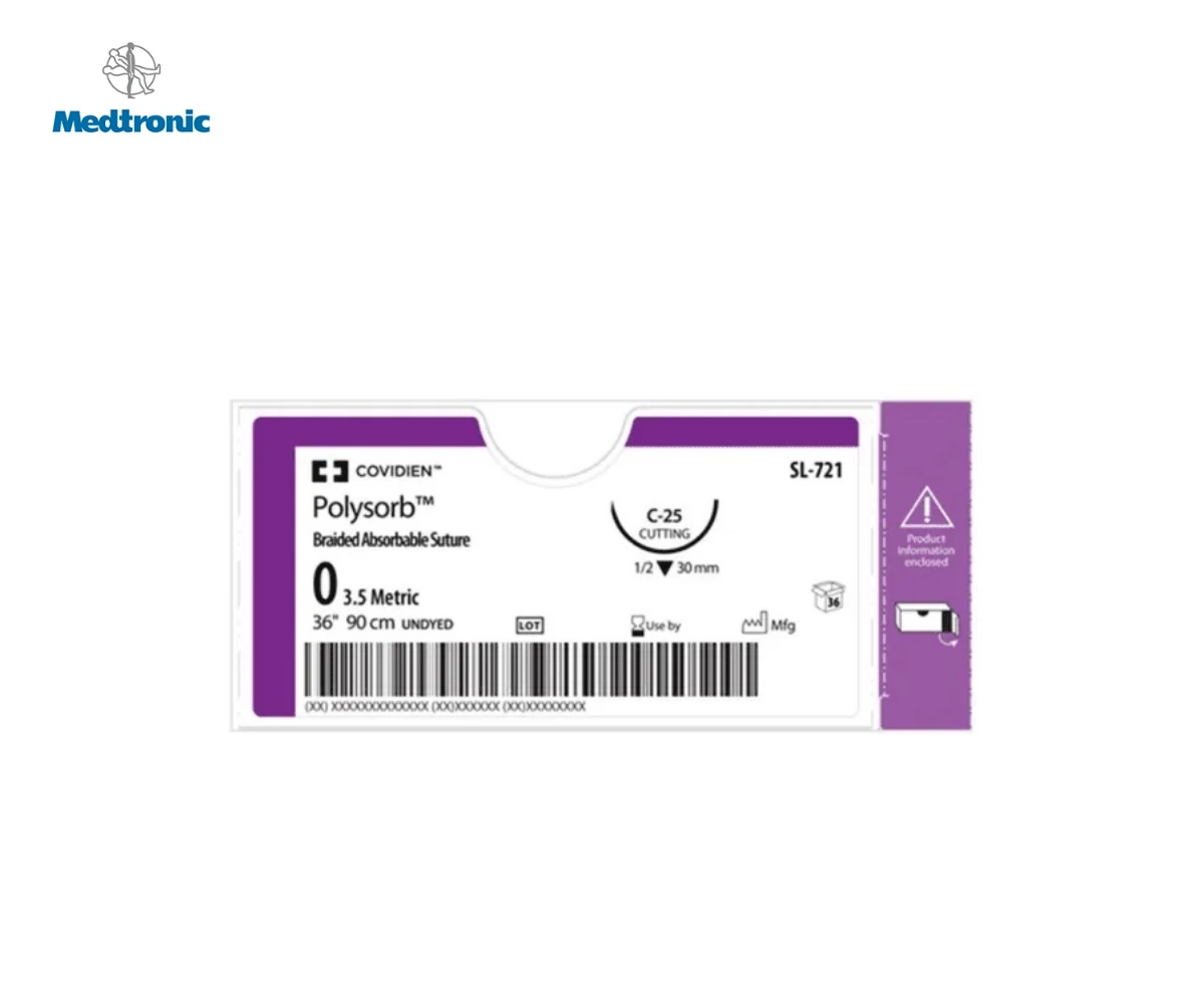 Шовный материал полисорб (POLYSORB)