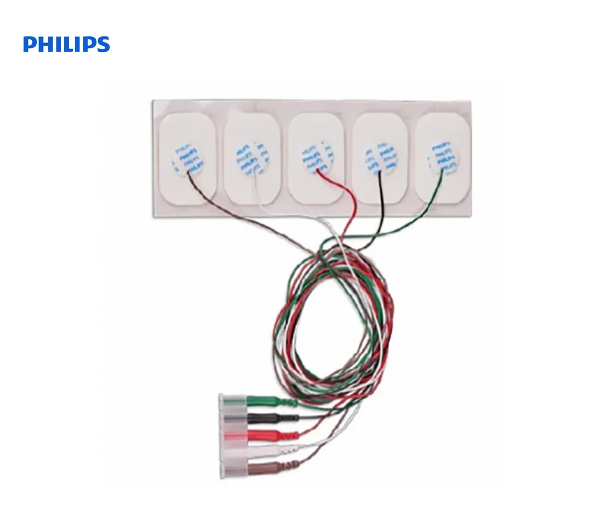 ЭКГ электроды PHILIPS 3/5-проводные рентгенопрозрачные 100 см