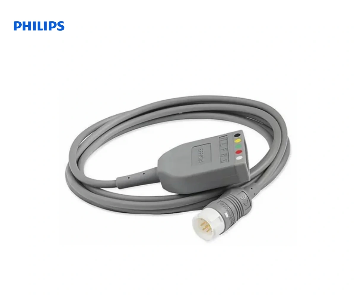 Магистральный ЭКГ-кабель PHILIPS EFFICIA 3/5 AAMI/IEC