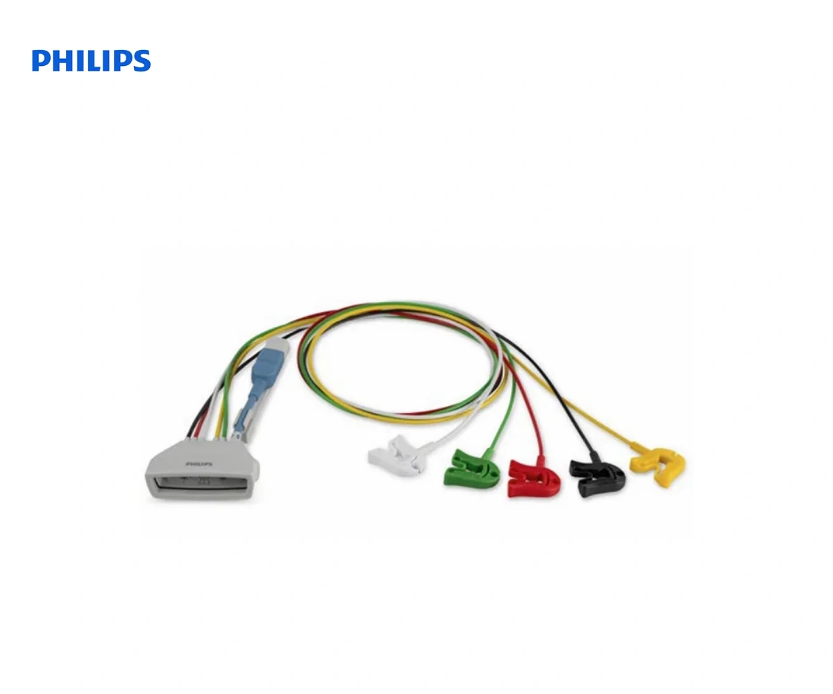 Телеметрический кабель ЭКГ PHILIPS с MASIMO SET SPO2