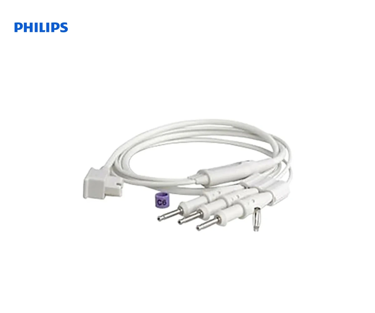Комплект ЭКГ кабелей PHILIPS 3 отведения 989803151691