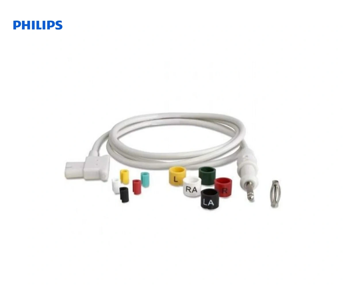 Комплект ЭКГ кабелей PHILIPS на 4 отведения