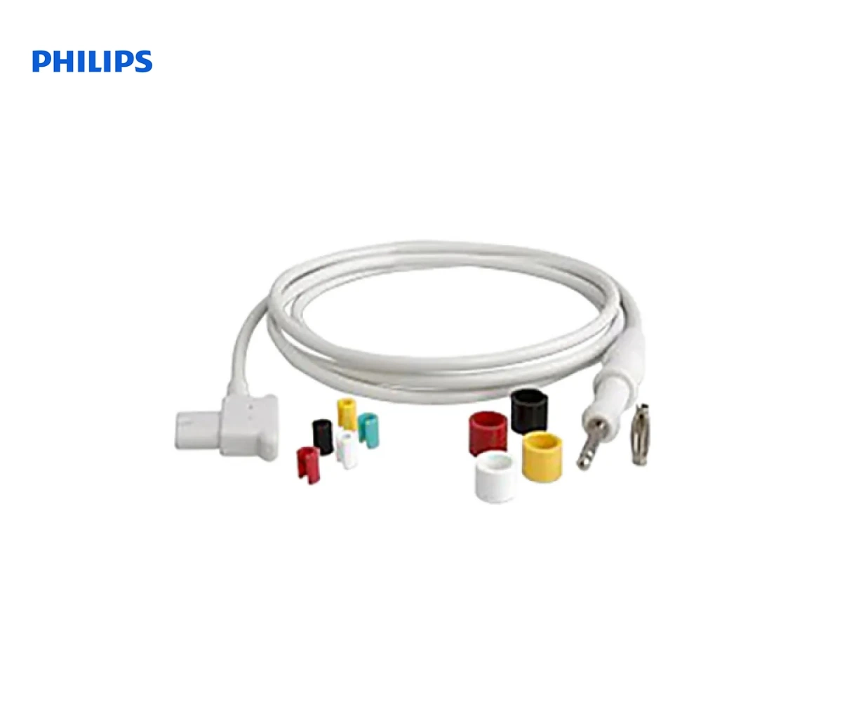 Комплект ЭКГ кабелей PHILIPS 4 отведения 989803151731