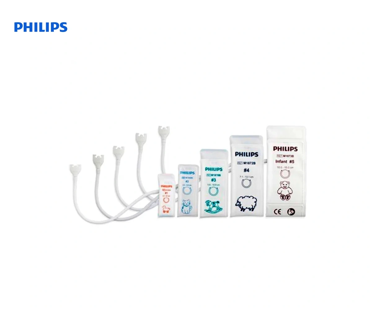 Манжеты PHILIPS виниловые для новорожденных ад одноразовые