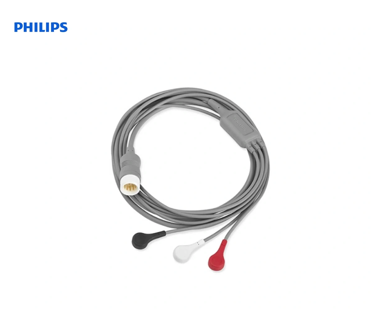 Комбинированный кабель ЭКГ PHILIPS 989803160761 для EFFICIA DFM100