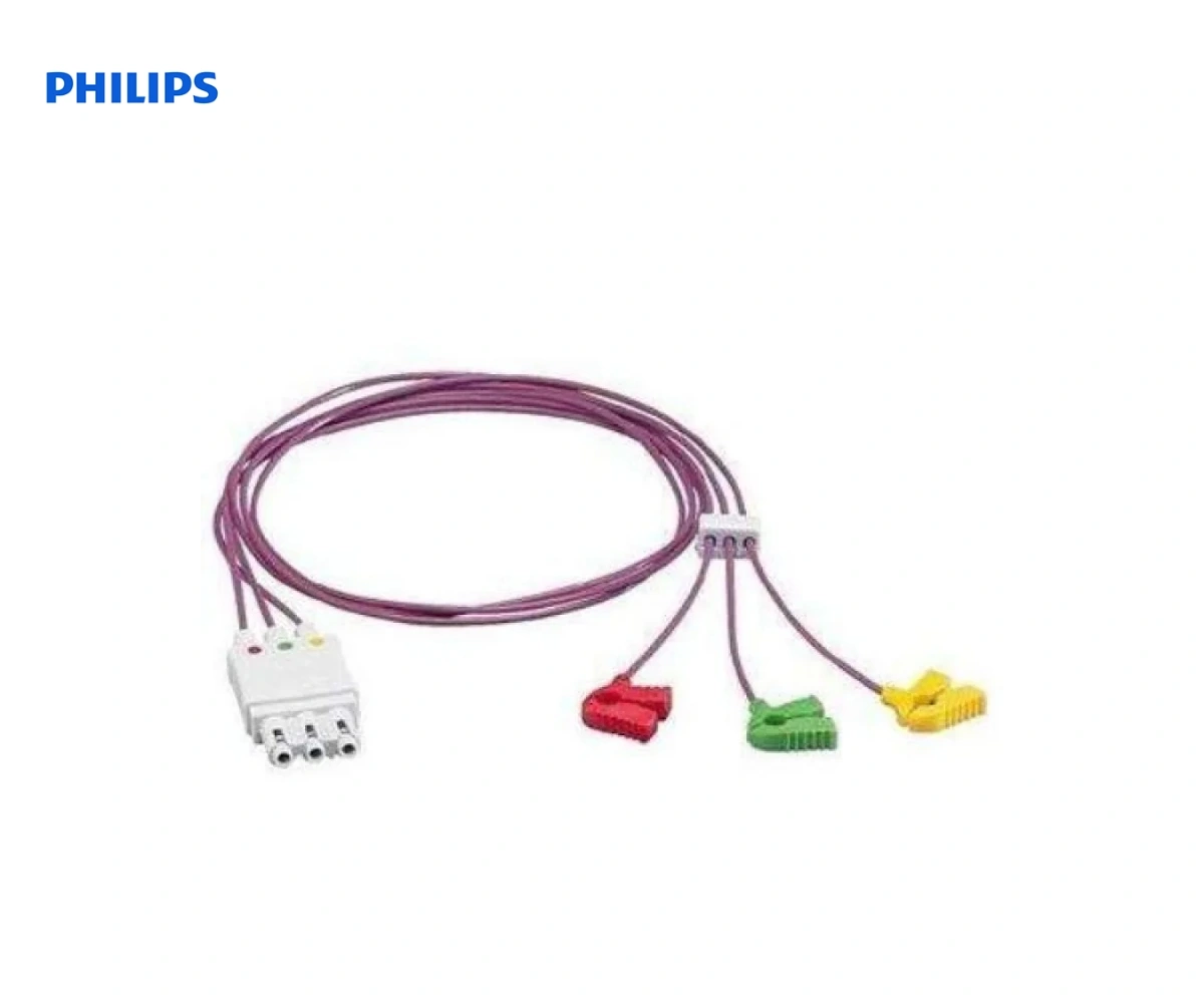 Набор отведений ЭКГ PHILIPS MINICLIP 0.7М M1626A
