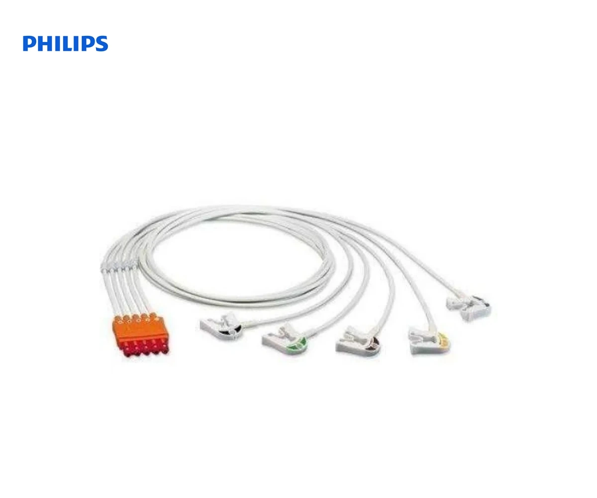 Кабель ЭКГ PHILIPS M1984A 5 отведений для операционной