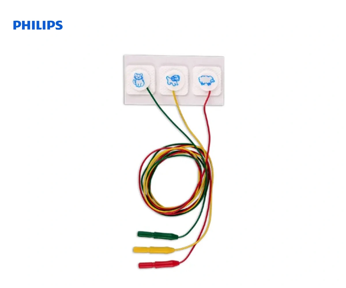 Электроды ECG Philips тканевые 22X33 / 22Х22 мм (дети) — вид 2