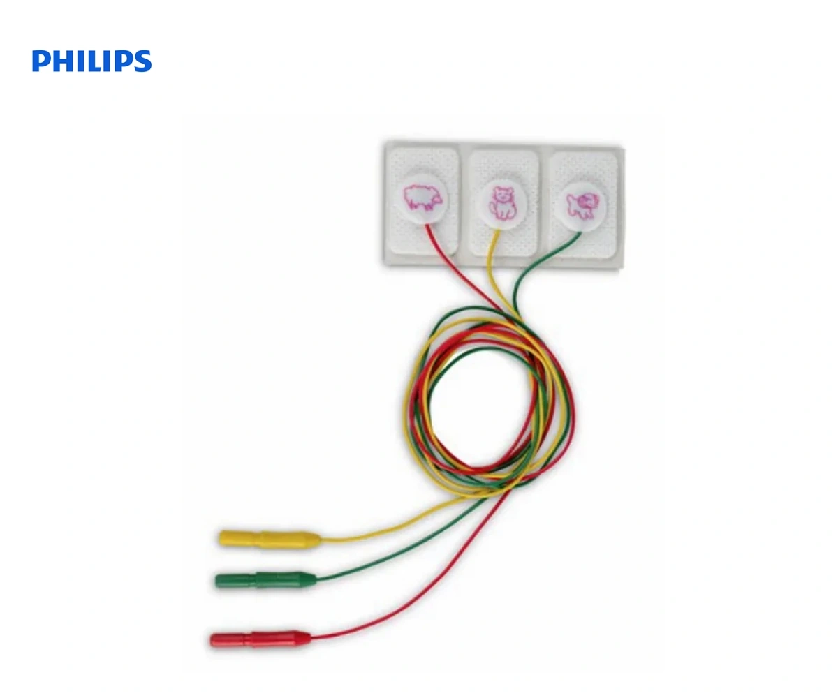 Электроды ECG Philips тканевые 22X33 / 22Х22 мм (дети)