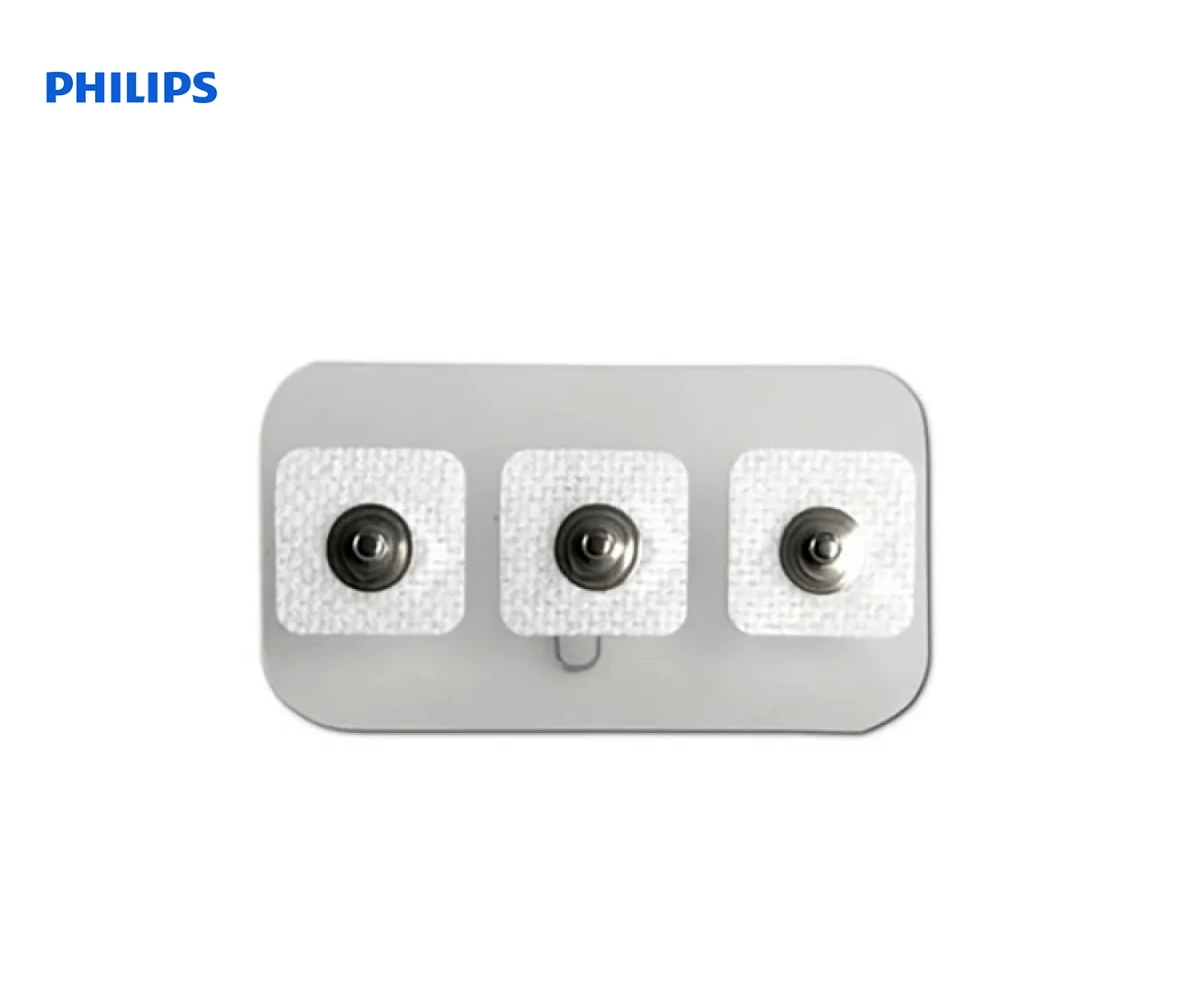 ЭКГ электроды PHILIPS 22X22 мм для детей квадратные