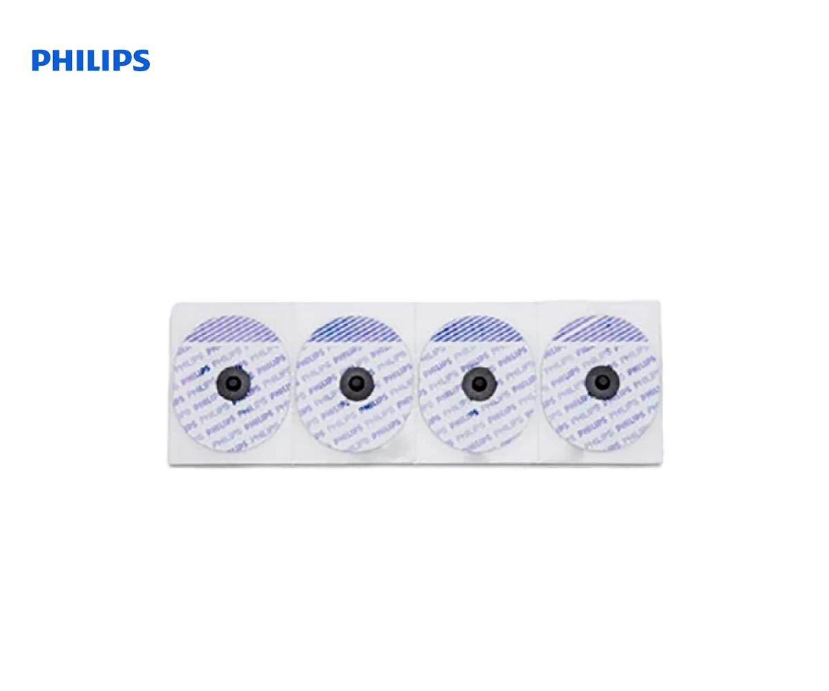 ЭКГ электроды PHILIPS FOAM SNAP OVAL 43X36 мм рентгенопрозрачные