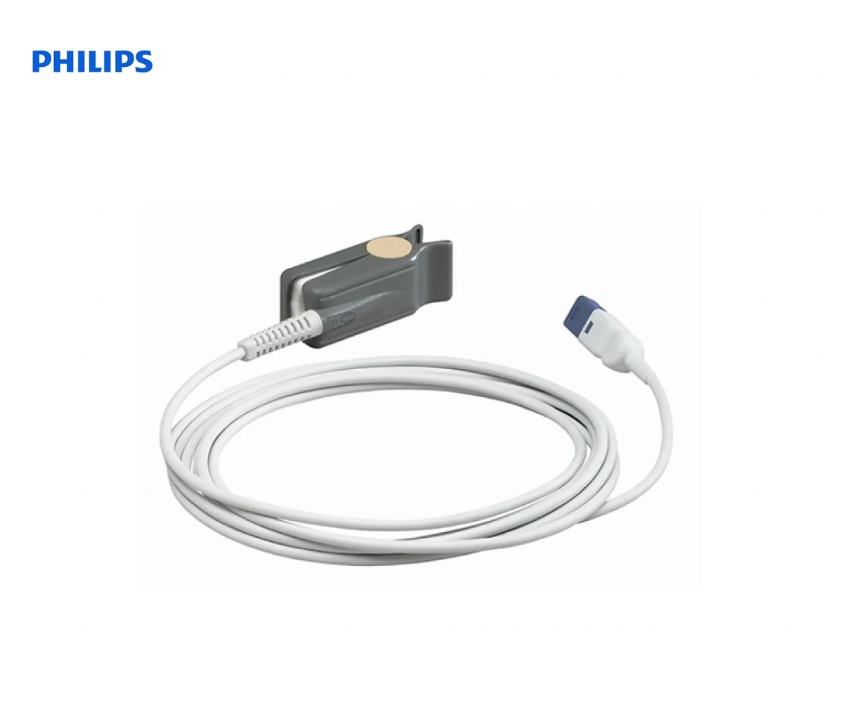 Многоразовый SPO2 датчик-клипса PHILIPS M1196A/T — вид 4