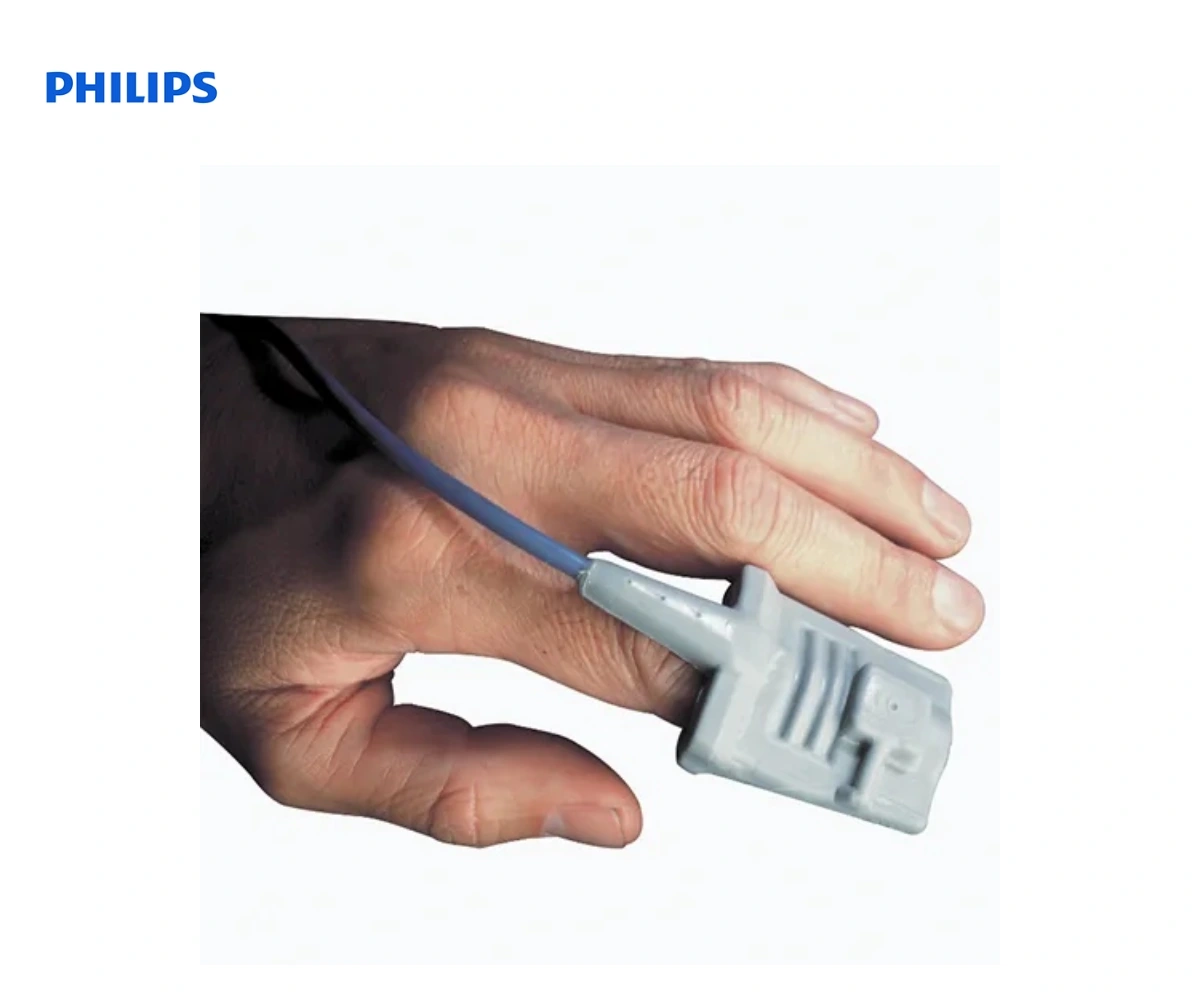 Датчик SPO2 взрослый PHILIPS M1191B 2M / M1191BL 3M — вид 2