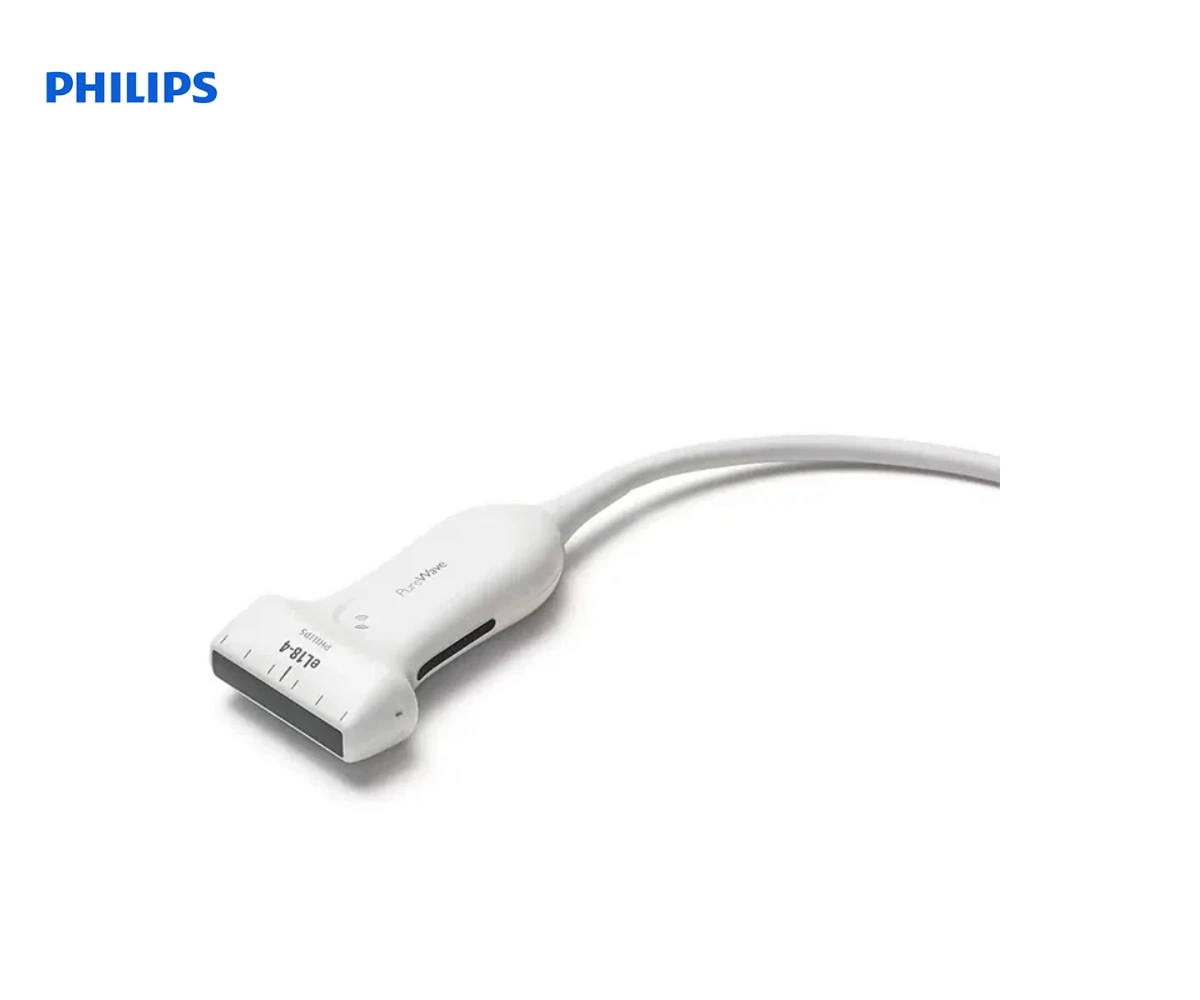 Линейный ультравысокочастотный датчик Philips eL18-4 PureWave для маммологии и сосудистой диагностики