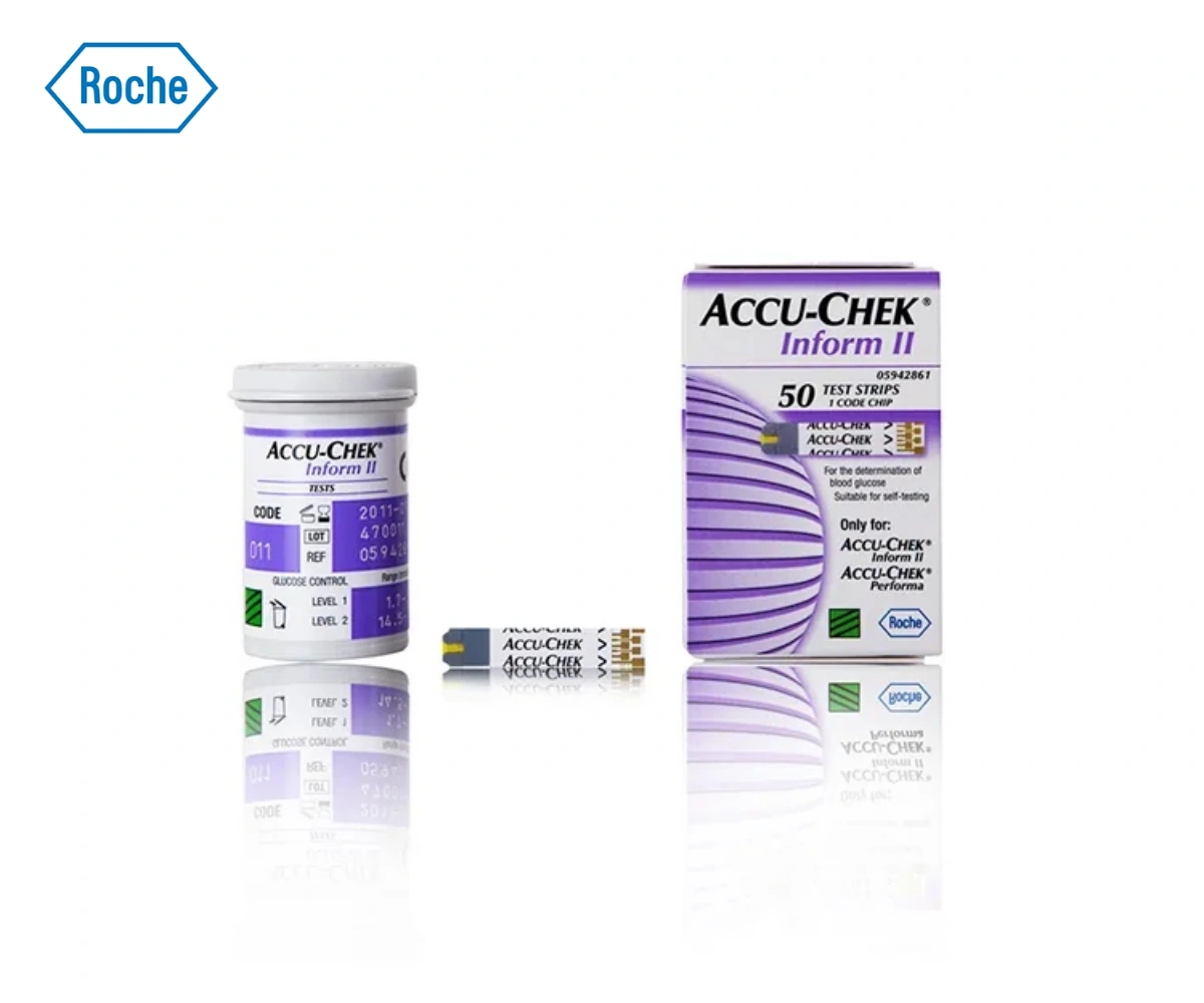 Тест-полоски для определения уровня глюкозы ACCU CHEK INFORM II (ACCU CHEK INFORM II EU2)