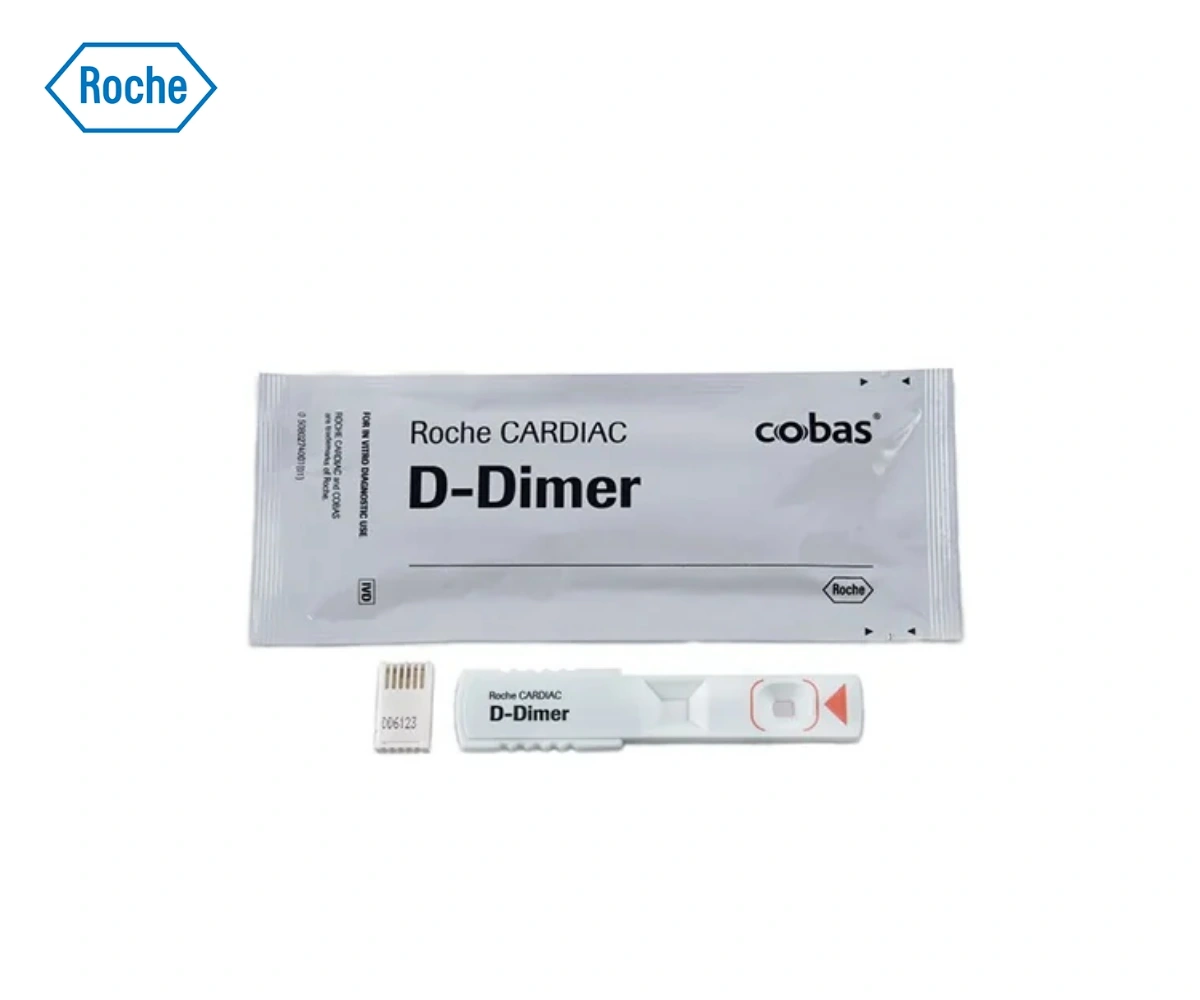 Тест-полоски для количественного определения D-димера COBAS H 232 (ROCHE CARDIAC D-DIMER)